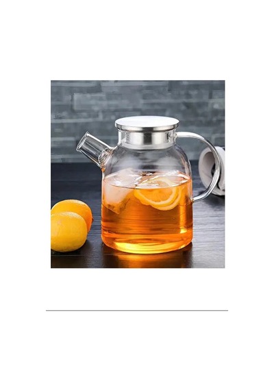 Hubrendy Tedarik Çelik Kapaklı Borosilikat Uzun Cam Demlik 1800 Ml Royaleks-cm-2003 Diğer