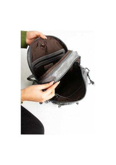 Baginn Y.s.deri Kadın Sırt Çantası Fonksiyonel Kullanım Omuz Çapraz Askılı Bayan Sırt Çantası 35 25 Cm 001