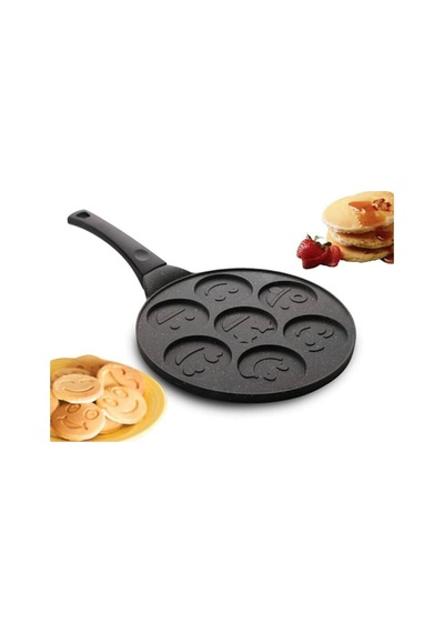 Gülenyüz Smile Premium Döküm Granit Pankek & Krep Tavası 27 Cm Diğer