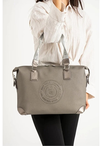Just Polo Kadın Büyük Boy Lüks Ve Şık El & Omuz Çantası Shoulder Bag Gri