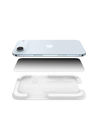 Belkin Ova212hq Screenforce Invisiglass Privacy İphone Air Uyumlu Kolay Hizalama Kitli Temperli Cam Ekran Koruyucu