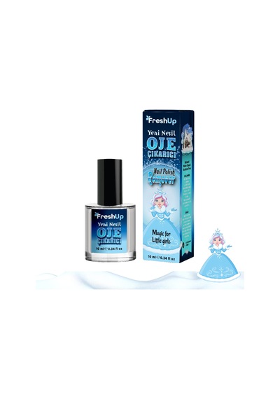 Freshup Yeni Nesil Çocuk İçin Oje Çıkarıcı Naturel 10 ML