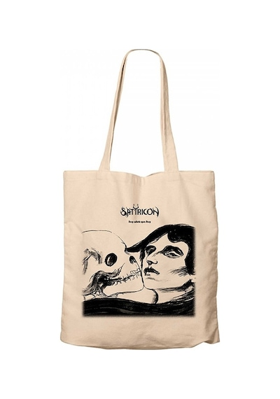 Satyricon Deep Calleth Upon Deep Krem Kanvas Bez Çanta Krem