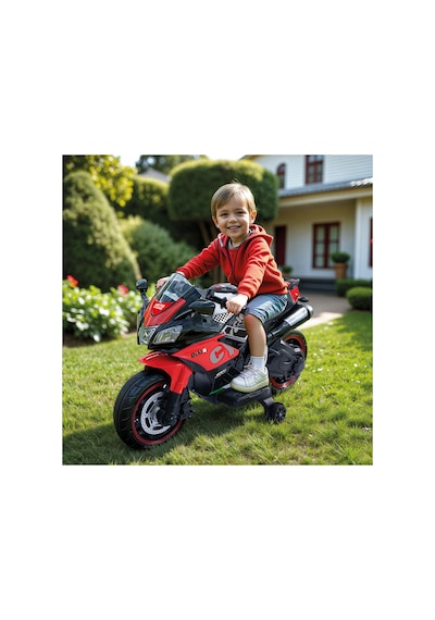 Cycle Akülü Motor 12 Volt 2 Teker Kırmızı