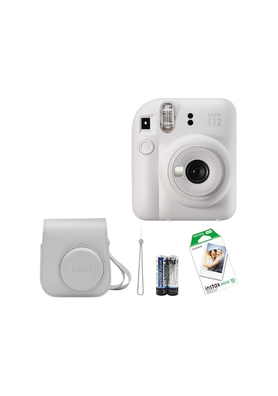 Fujifilm Instax Mini 12 Fotoğraf Makinesi + Askı + Pil + Çanta + 10'lu Film