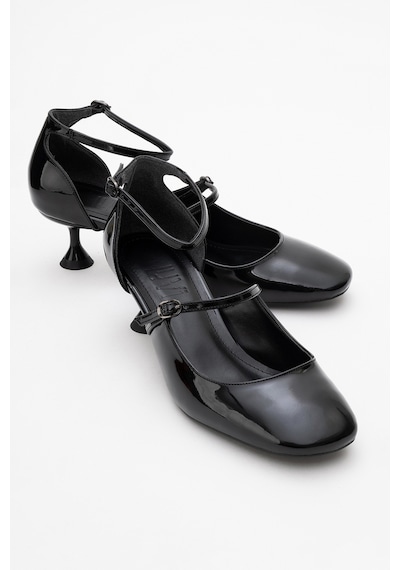 Luvishoes Luvi Shoes Emly Siyah Rugan Küt Burunlu Kadın Kısa Topuklu Ayakkabı Siyah Rgn Siyah Luvishoes Luvi Shoes Emly Siyah Rugan Küt Burunlu Kadın Kısa Topuklu Ayakkabı Siyah Rgn Siyah
