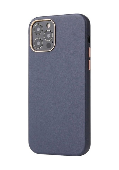 Apple Uyumlu iPhone 12 Pro Max Kılıf Zore Eyzi Kapak Lacivert