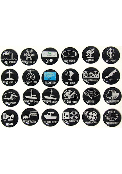 Lalizas  Panelleri Için Sticker 24Lü