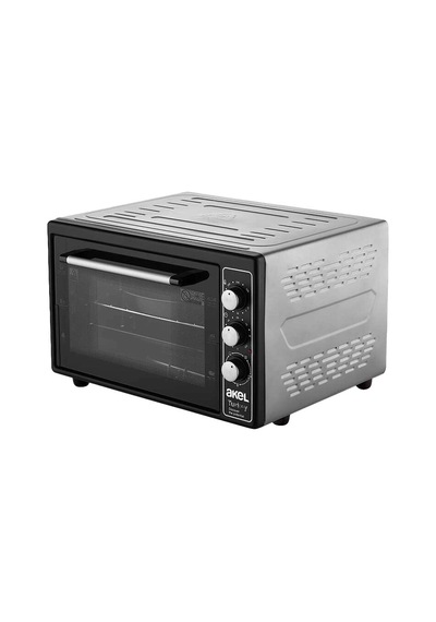 Midi Fırın Kare 38lt Ayarlanabilir Termostat 50 320 C - Saatli 0 - 90 Dk Zil 3 Kademe Hız Ayar E