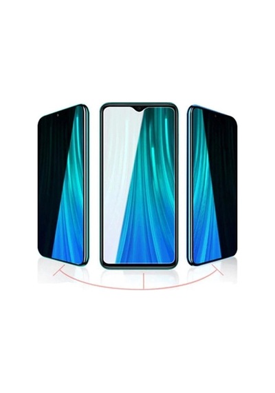 Hubrendy Tedarik Redmi Note 8 Pro Uyumlu Hayalet Ekran Gizli Tam Kaplayan Kırılmaz Cam Seramik Ekran