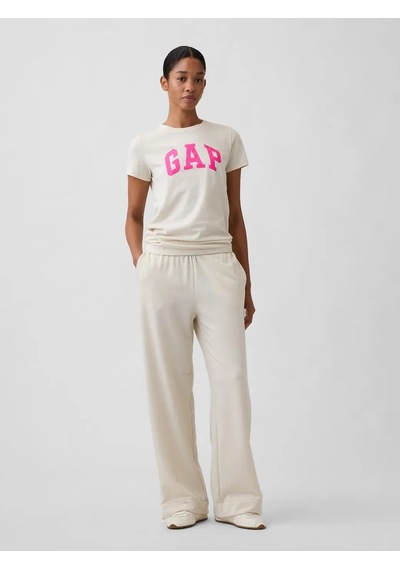 V-gap Ss Clsc Tee Krem