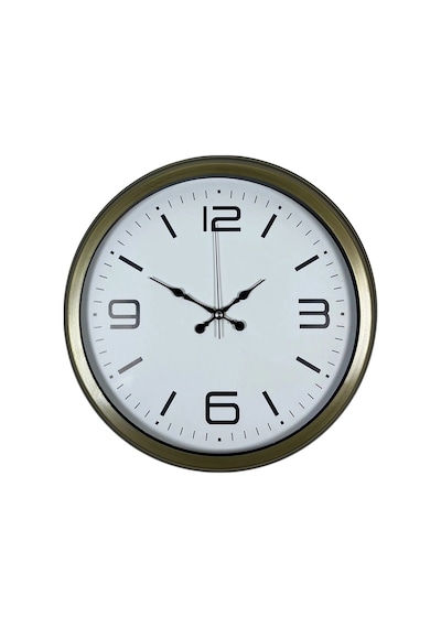 Modern Tasarım Eskitme 40 Cm Metal Duvar Saati Çok Renkli