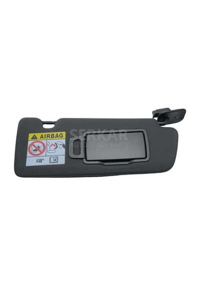 Renault Clio 5 - V Sağ Güneşlik Aynalı Siyah - 964006541r
