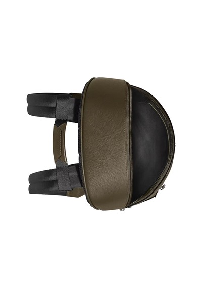 Montblanc Sartorial Deri Küçük Sırt Çantası 221544 Haki