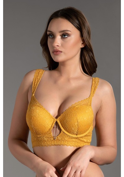 New Bra 3014 Destekli Dantelli Sütyen 001