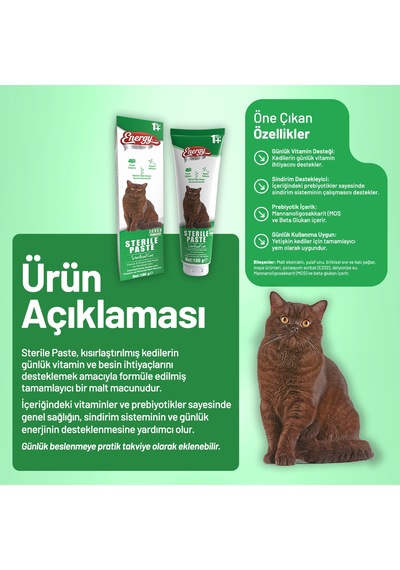 Kısırlaştırılmış Kedi Paste 100 G - 12 Adet