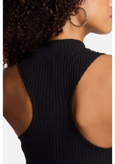 Nike Tight Fit Mock Neck Crop Tank Top Kadın Crop Dar Kesim Yüksek Yaka Fitilli Jarsey Atlet Siyah Siyah Nike Tight Fit Mock Neck Crop Tank Top Kadın Crop Dar Kesim Yüksek Yaka Fitilli Jarsey Atlet Siyah Siyah