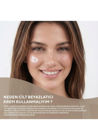 Aydınlık Görünüm Destekleyici Bakım Kremi 1x50 Ml - Arbutin, Glutatyon, Niasinamid Ve Kolajen İçeren Nemlendirici Yüz Ve Vücut Kremi