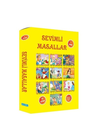 Sevimli Masallar Seti - 10 Kitap Takım- Parıltı Yayınları