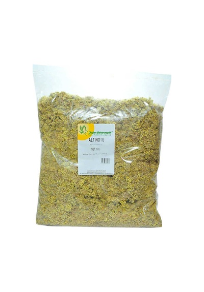 Altın Çiçeği Otu Doğal Ölmez Çiçek 1000 Gr Paket