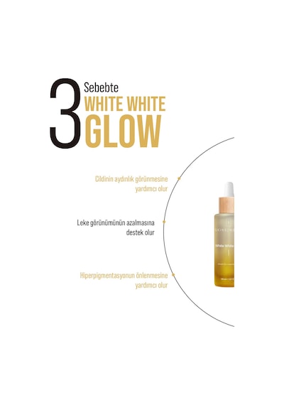 White White Glow Leke Serumu Arbutin %2 Hyaluronic Acid Cilt Tonu Eşitlemeye Yardımcı Serum