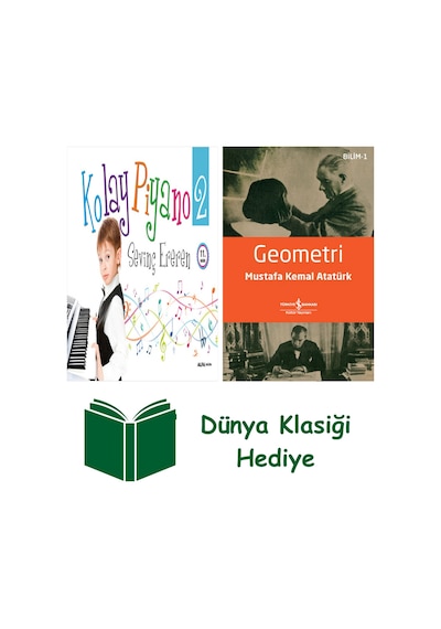 Kolay Piyano 2 + Geometri + Dünya Klasiği Hediye