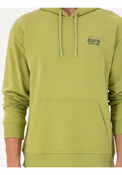 U.s. Polo Assn. Erkek Fıstık Sweatshirt 50293442-vr087 Fıstık Fıstık Yeşili