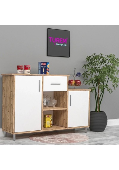 Evora Çok Amaçlı Dolap Mdf Sis Gri Evora Çok Amaçlı Dolap Mdf Sis Gri