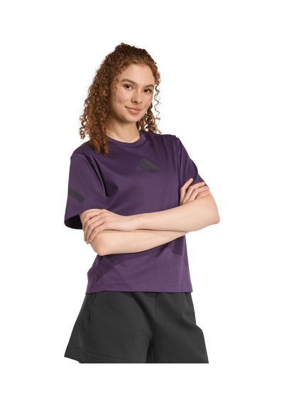 Jw7754-k Adidas W Z.n.e. Tee Kadın T-shirt Mor Jw7754-k Mor