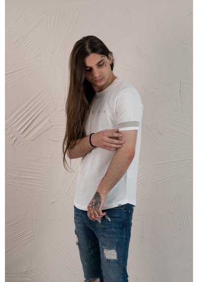 Slimfit Baskılı Sıfır Yaka Erkek Penye T-Shirt (538009215)