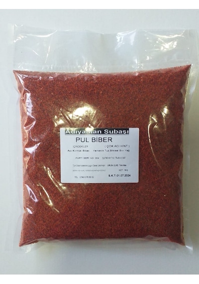 Subaşı Çiğköfte Pulbiber Çok Acı Hint 1 KG