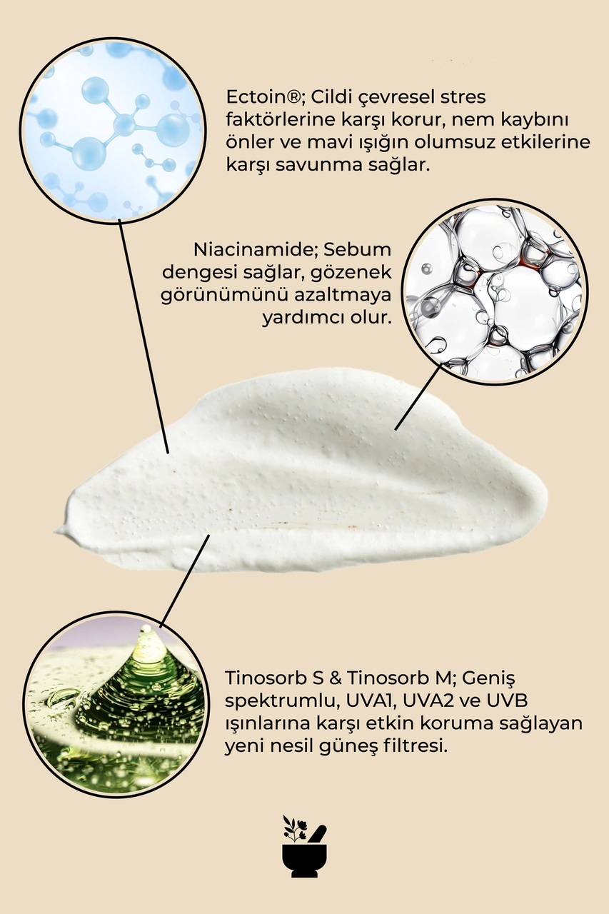 Cosmed Tüm Cilt Tipleri İçin Renkli Suya Dayanıklı SPF50+ Güneş Kremi - Skinvisible CC SPF50+ - 30 ml