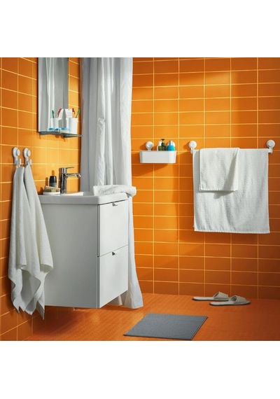 Ikea Bjärsen Duş Perdesi 180 X 200 Cm Beyaz
