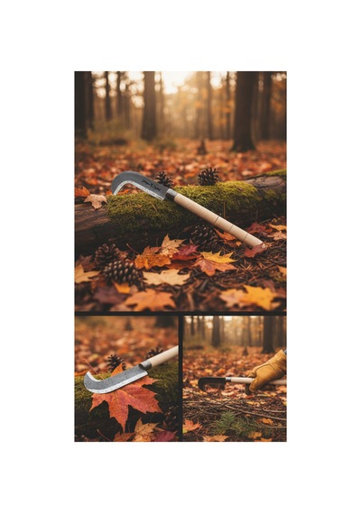 Karbon Çelik Geleneksel Sürmene Tahrası - 55cm Toplam Boy, 19cm Kesim Ağzı