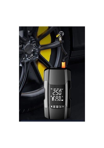 Rt-602 18000 Mah 3100a 150w Çok Fonksiyonlu Taşınabilir Araç Akü Takviye Cihazı Jump Starter Ve Dijital Hava Kom