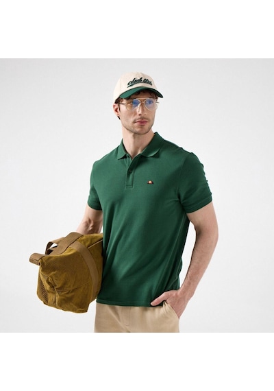Ellesse 6sm5044-grn Polo Yaka Erkek T-shirt - Yeşil Yeşil