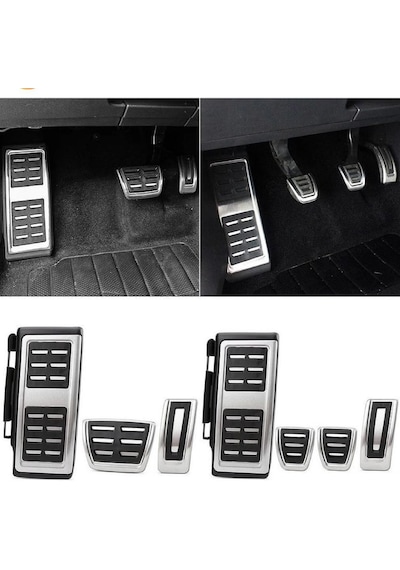 Vw T-Roc Troc Geçmeli Krom Pedal Seti