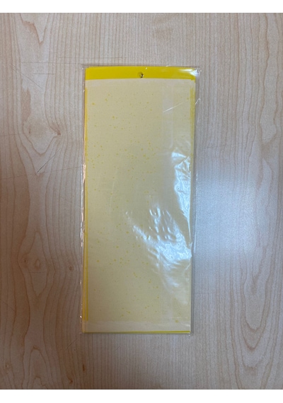 Sarı Yapışkan Kart Tuzak 25cmx10cm 10 Adet