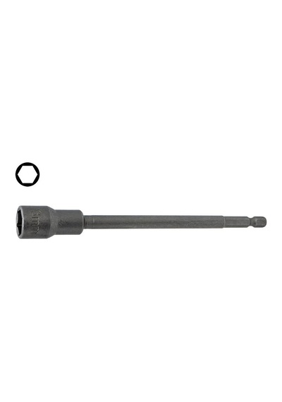 Leo 00706 Ekstra Uzun Manyetik Bits Lokma Somun Adaptörü 13x150 Mm