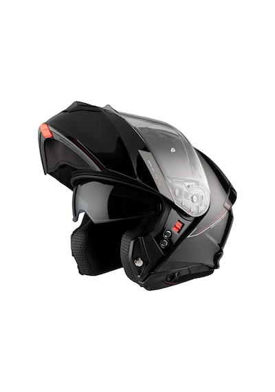 Mt Helmets Mt Genesis Sv A2 Çene Açılır Kask Parlak Siyah