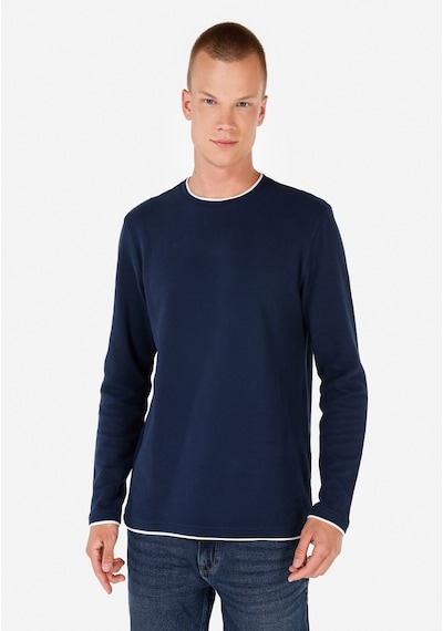 Colin's Colins Normal Kesim Bisiklet Yaka Lacivert Erkek Uzun Kol Tişört Cl1069828 Lacivert Colin's Colins Normal Kesim Bisiklet Yaka Lacivert Erkek Uzun Kol Tişört Cl1069828 Lacivert