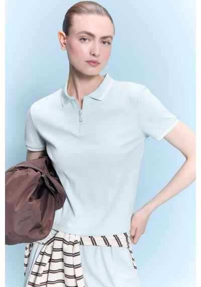 Defacto Standart Fıt Polo Yaka Sporcu Kısa Kollu Polo Tişört G6232ax26smgn1260 Yeşil-gn1260 Defacto Standart Fıt Polo Yaka Sporcu Kısa Kollu Polo Tişört G6232ax26smgn1260 Yeşil-gn1260