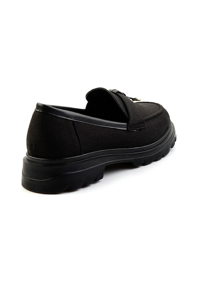 Bambi Siyah Kadın Loafer Ayakkabı K01997010518 Siyah