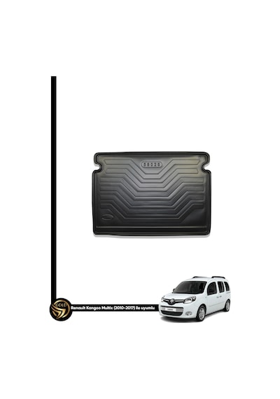 Renault Kangoo Multix 2010-2017 Araca Özel 3d Bagaj Havuzu
