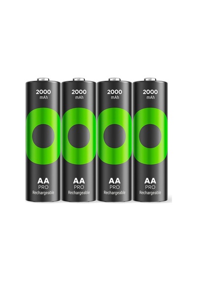 Batteries Recyko Pro Aa Kalem Ni-mh Şarjlı Pil, 1.2 Volt, 4'lü Kart