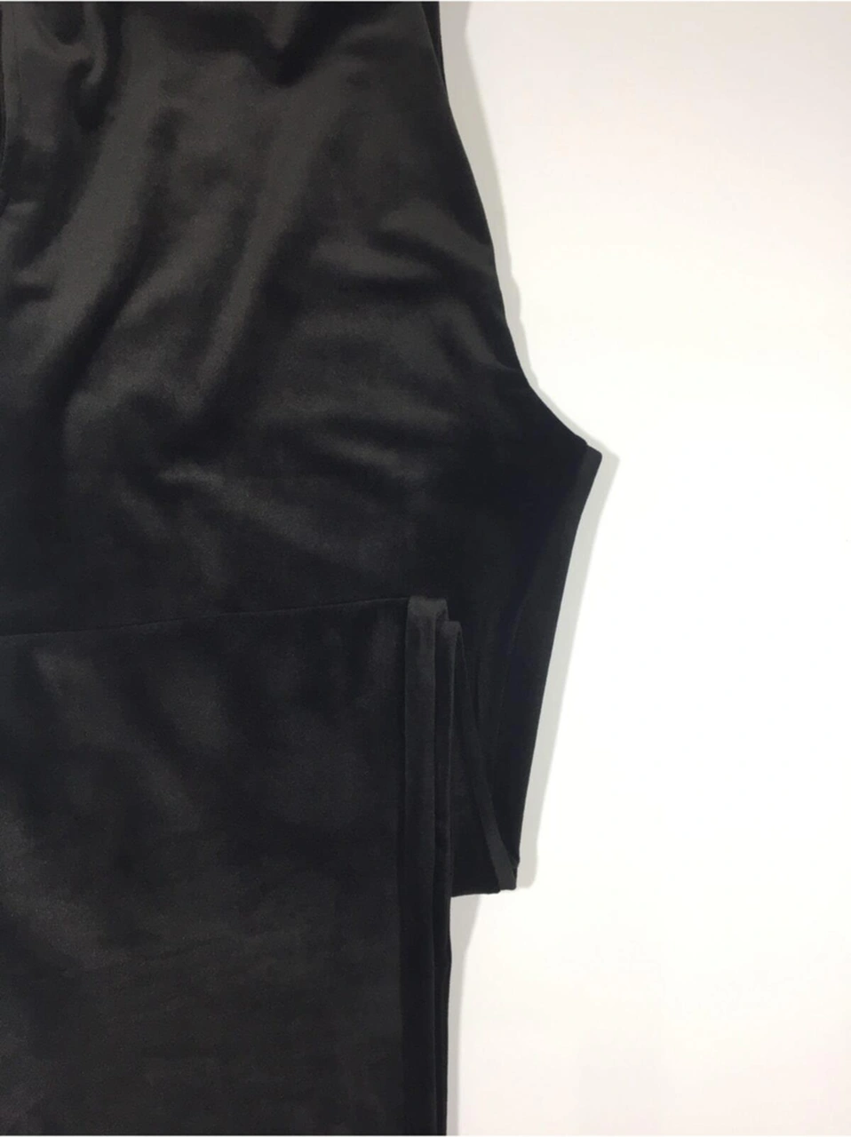 Altınay Yumoş Kadife Kışlık Cepli Kadın Pijama Eşofman Altı Siyah