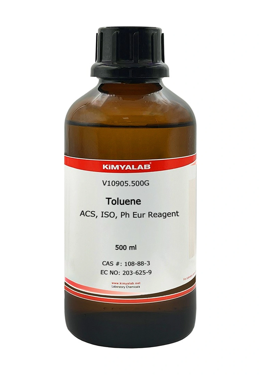 Toluen 99.5% - Metil Benzen Cam - Toluene Extra Pure 500 ML