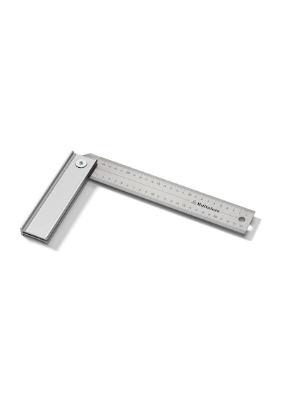 Hultafors 253103 Quattro25 Ayarlı Üç Açılı Çelik Gönye 250  Mm