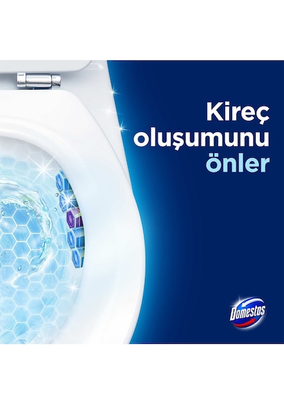 Domestos 5'li Güç Tuvalet Bloğu Okyanus Ferahlığı 2 x 100 G