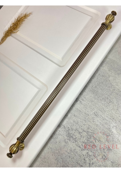 Hitit 320 Mm Antik Sarı Modern Metal Kulp Modelleri Lüks Country Mutfak Dolap Çekmece Mobilya Kulbu Antik Sarı